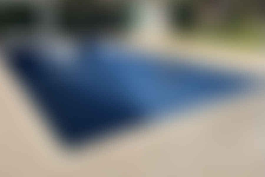 faded pool liner