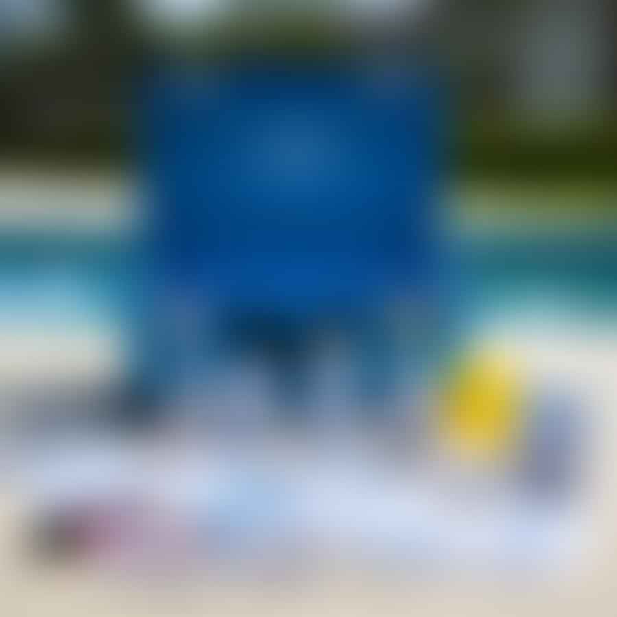 Water testing kit for pool inspection