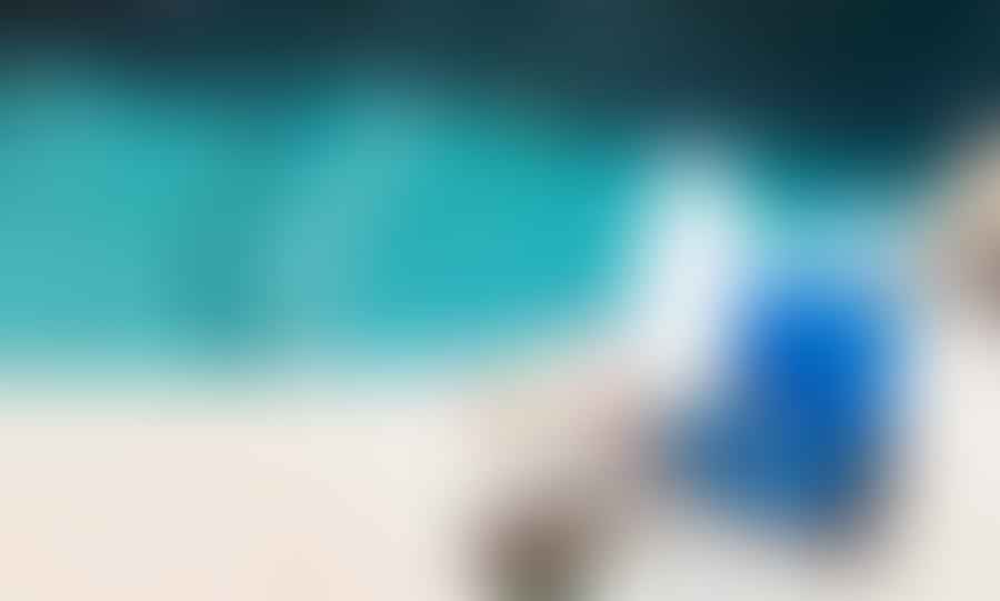 Professional performing an essential pool inspection