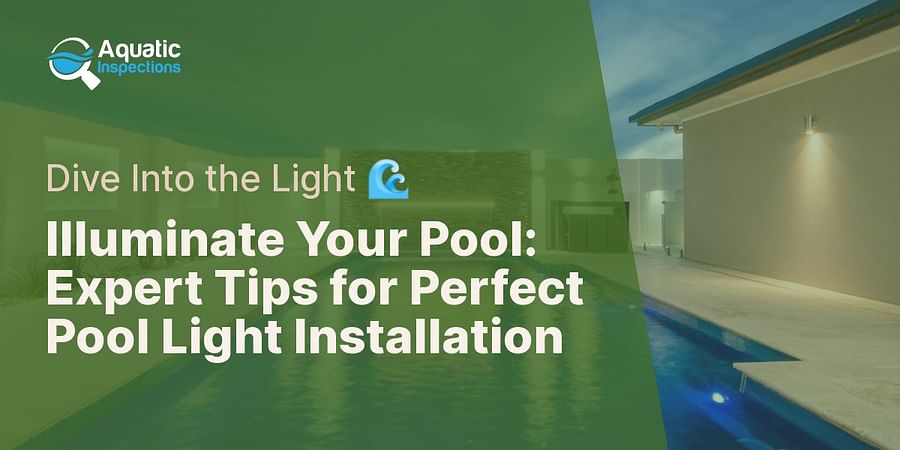 Illuminate Your Pool: Expert Tips for Perfect Pool Light Installation - Dive Into the Light π