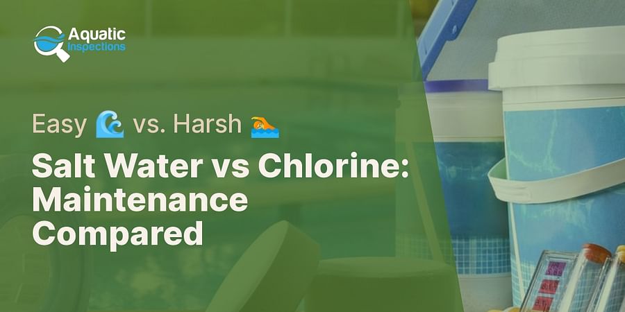 Salt Water vs Chlorine: Maintenance Compared - Easy π vs. Harsh π